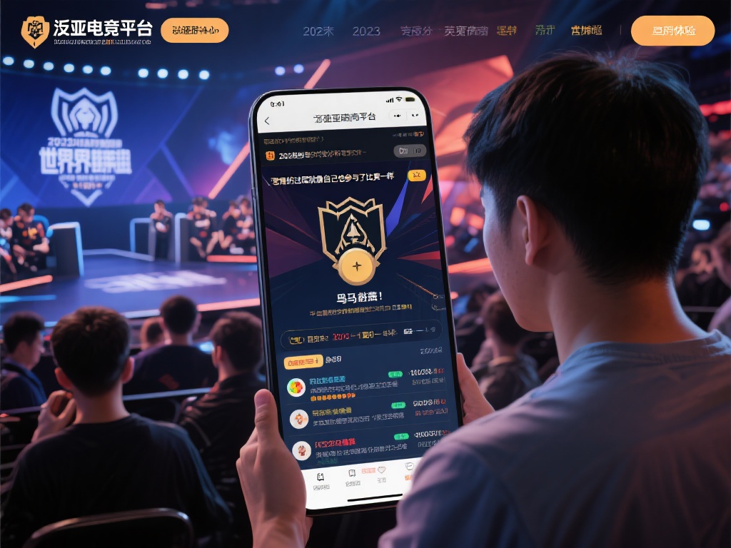 以2023年《英雄联盟》世界赛为例，泛亚电竞平台上